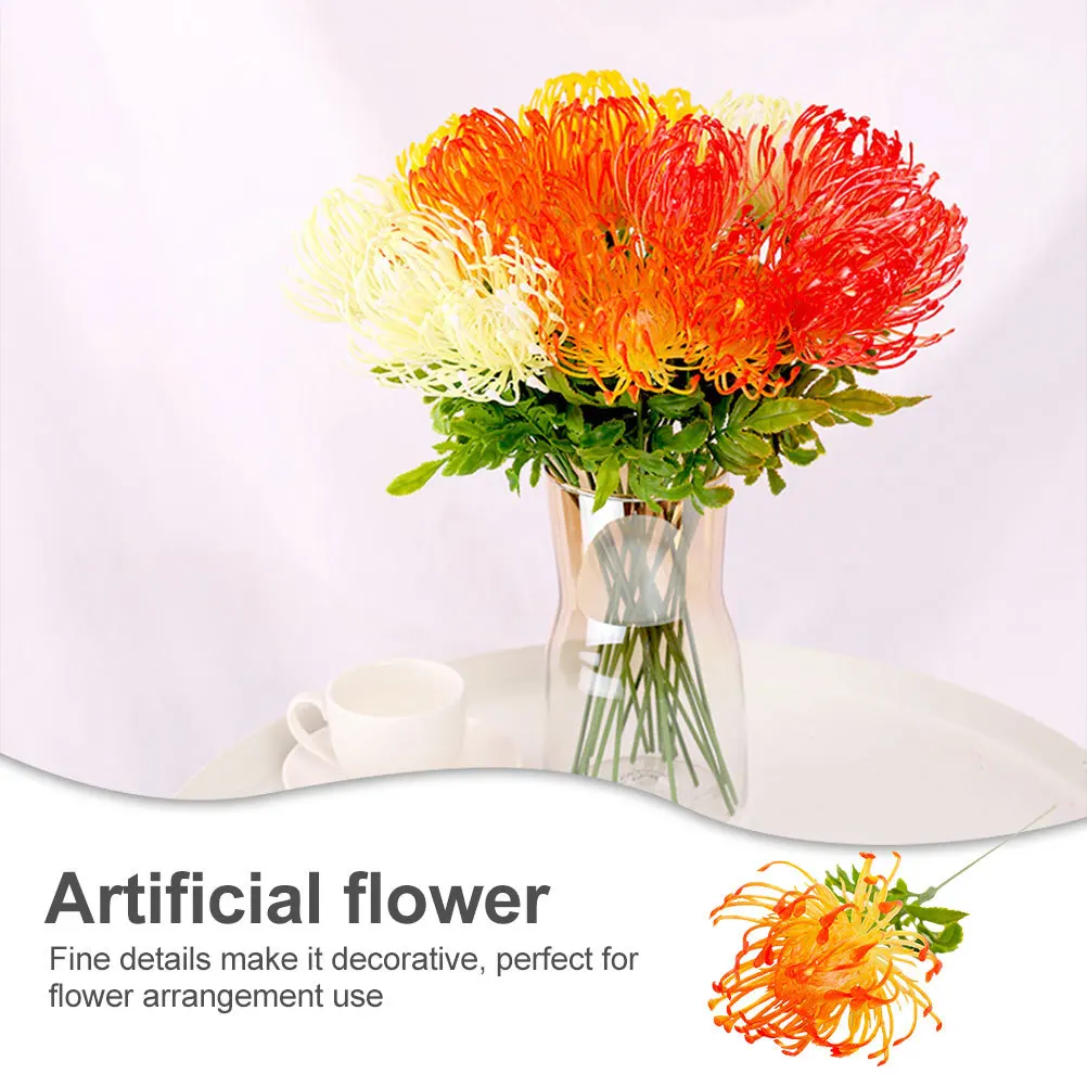 

10Pcs Artificial Flower Real Touch Stems Perfect for Wedding Party Table Centerpieces Floral Arrangement