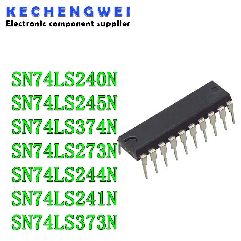 10PCS SN74LS245N SN74LS373N 74LS245N DIP-20 74LS245 SN74LS240N SN74LS241N SN74LS244N SN74LS273N SN74LS374N SN74LS688N 74LS244