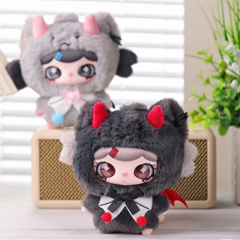 

New Lulumi Cute Heart Fantasia Record Plush Blind Box Doll Original Backpack Pendant Cute Doll Girl Birthday Gift Customized Toy