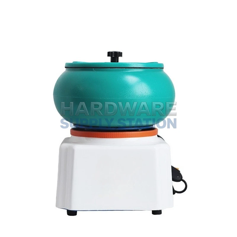 

Jade vibration polishing machine 12 inch grinding vibration machine Jewelry circular vibration grinding polishing machine