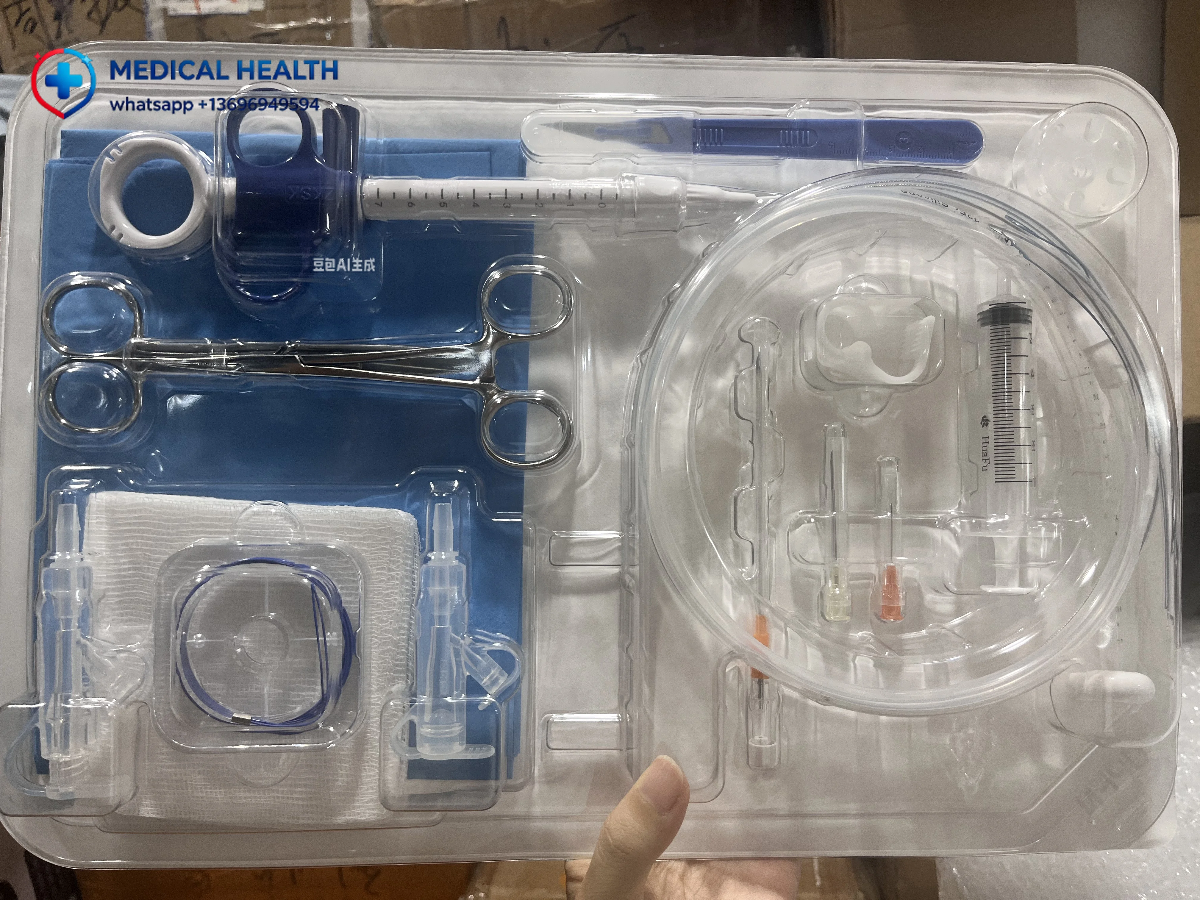 2026 Disposable PEG Tube Kit for Home Health Care Percutaneous Endoscopic Gastrostomy Medical Device