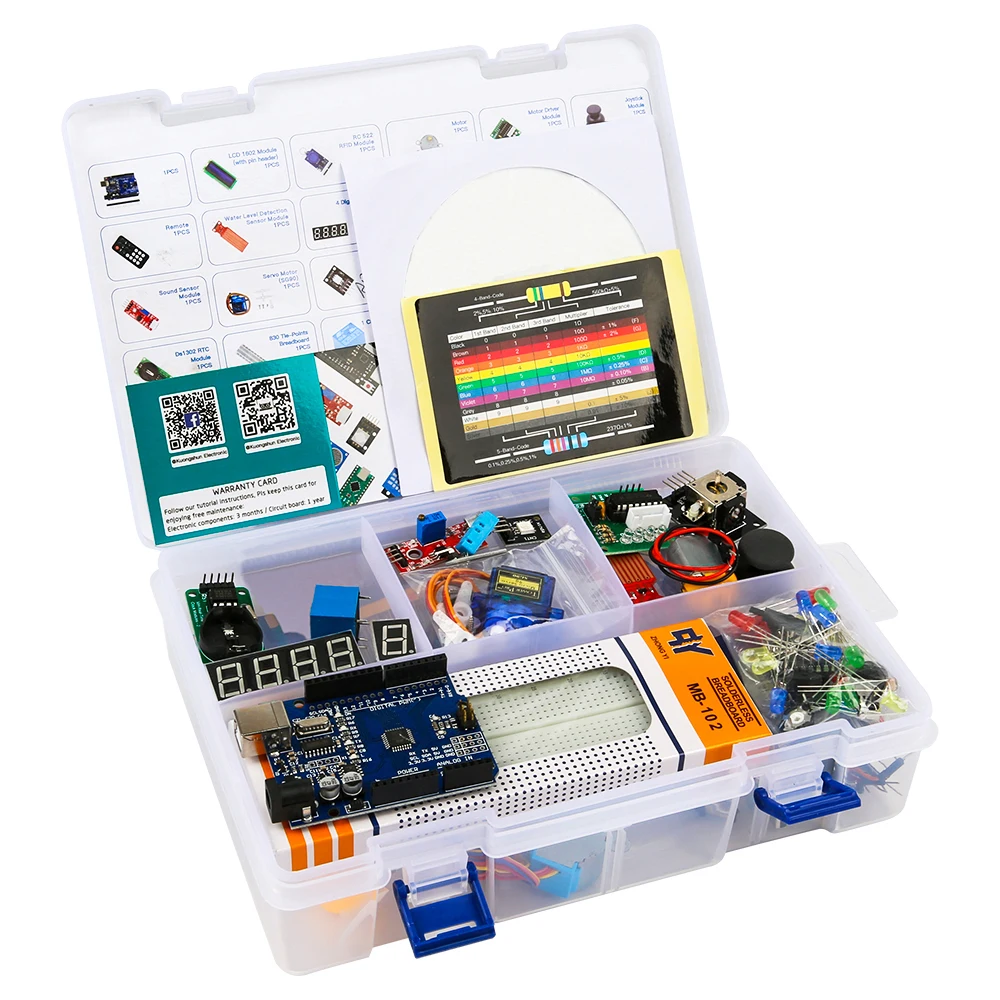 STEM Complete Starter Kit for Arduino UNO R3 Starter Kit Electronics Projects Support Programming