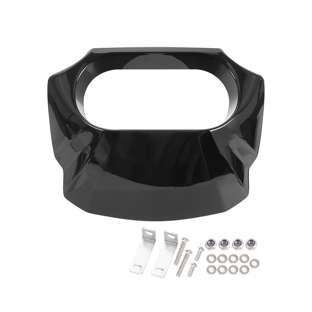 Motorcycle Gloss Black Front Headlight Fairing Mask Cowl Cover For Harley Sportster S 1250 RH1250 2021-2023
