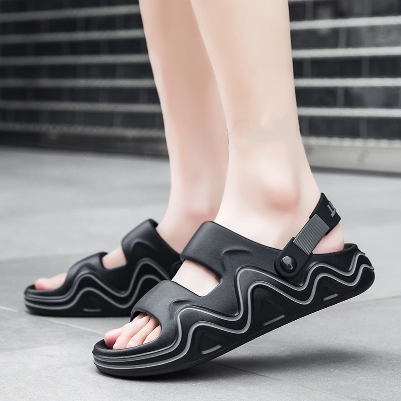 Sandali estivi da uomo, scarpe da giardino comode e morbide_voghion.com