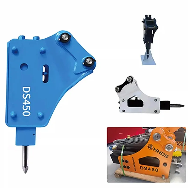 Excavator Breaker Hammer 35/45 Excavator Hydraulic Right-Angle Triangular Breaker Hammer Head 1.6T-2.0T Excavators(Customized)