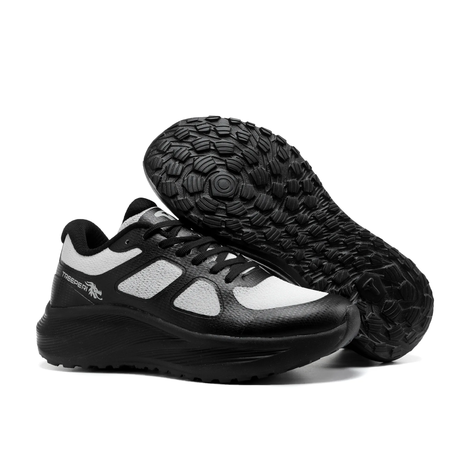 Tornado Kids Sports Shoes Shock Absorption Thick Sole Lightweight Sneaker Rope Breathable Running Comfortable Deodorant Trainers