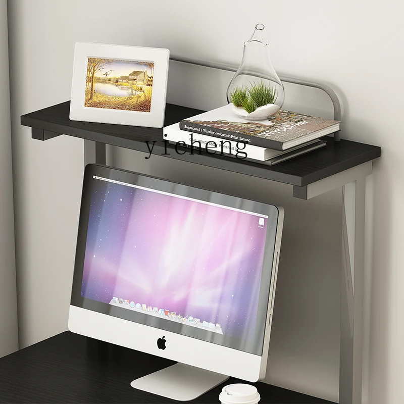 BGZ computer desk desktop home simple economical bedroom bookshelf desk combination space saving simple