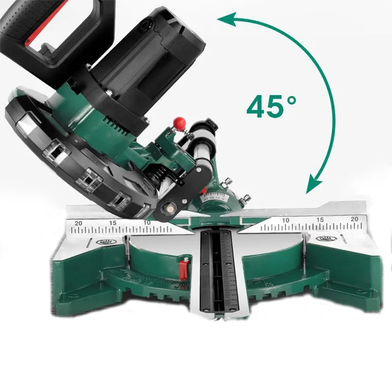 

8 Inch Tie Rod Miter Saw High-Precision Push-Pull Miter Saw Sawing Aluminum Machine Multi-Angle Cutting Machine