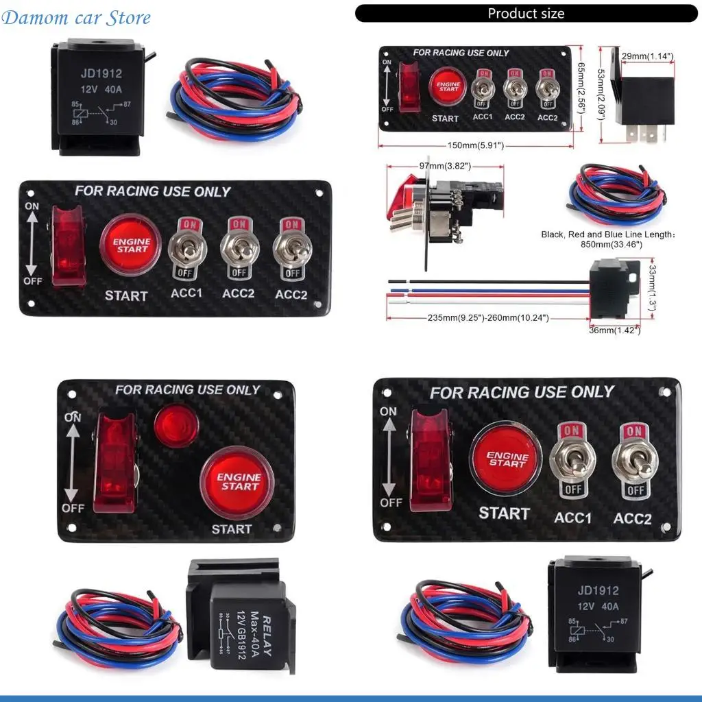 

A2UC Easy Установка двигателя зажигания переключателя переключателя, переключатель переключателя переключателя