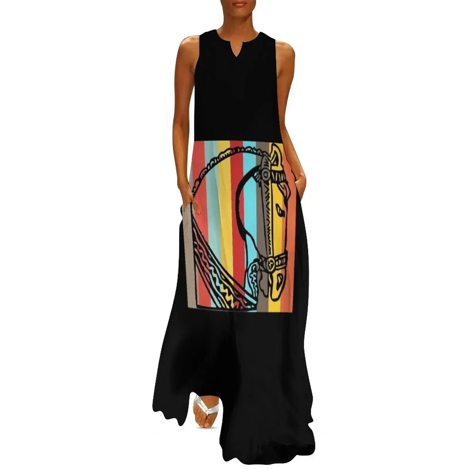 

It's Kentucky Derby Time Again vintage, Riding Derby Funny T-Shirt Horse Racing Gift Long Dress Women's summer dresses Dress