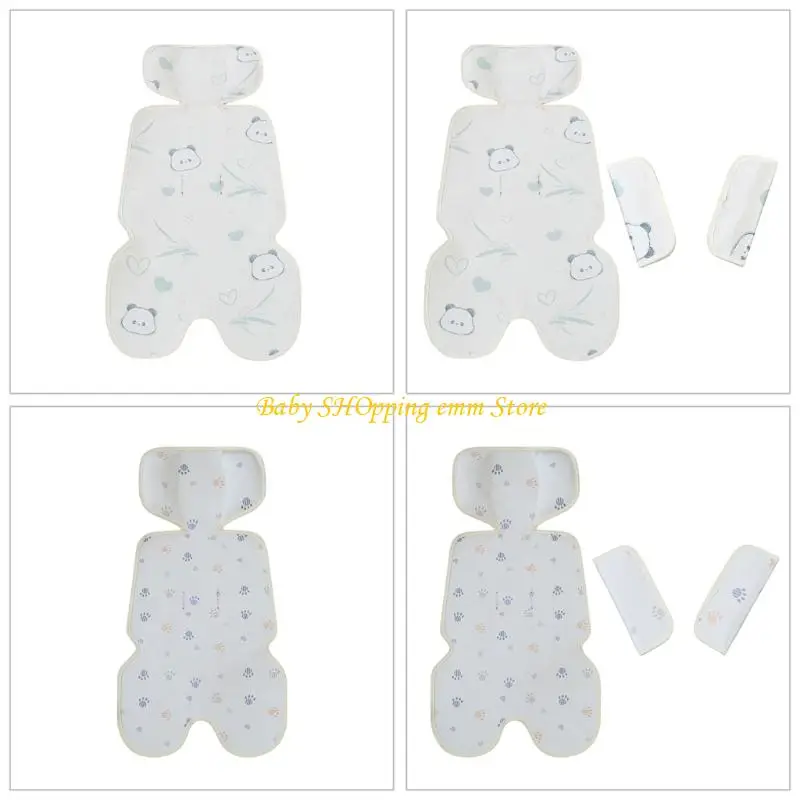 

23GD Breathable Ice Silk Cushion for Baby Strollers and Car Keeps Baby Cool