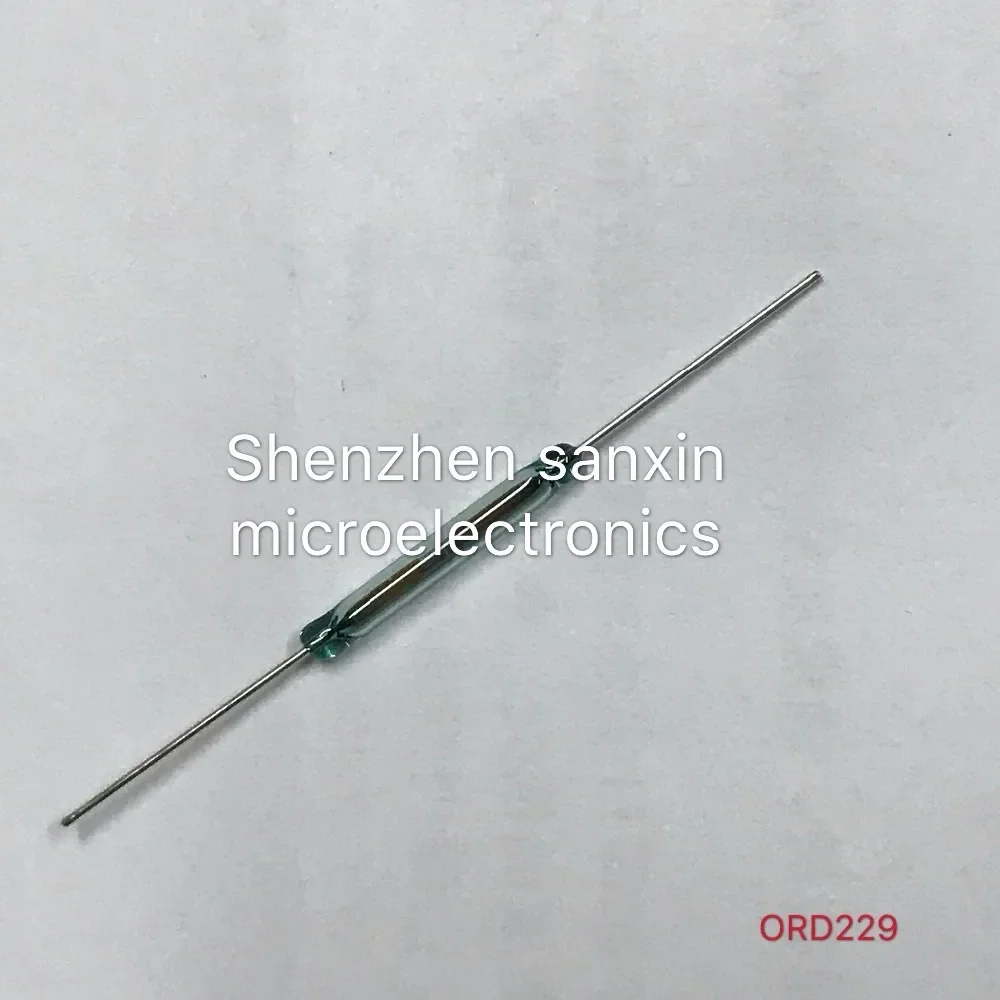 10 Chiếc N/O Reed Switch Công Tắc Từ ORD299 2.75*21Mm Thường Mở Cảm Ứng Từ Công Tắc Và từ Điều Khiển