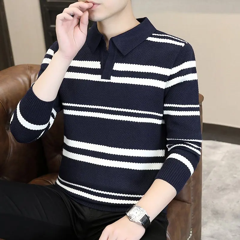 Pullovers, Outdoor, Fishing, Fashion, Men, Multi-color, Trendy, Cycling, Versatile, Sportswear, Travel, Leisure, Knitted Sweater