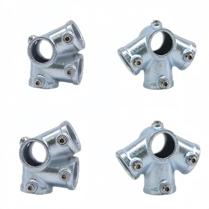 Suitable for 25mm OD Pipe Fitting Connector Aluminum Alloy Circular Frame Fasteners DIY Corner Circular Pipe Connector
