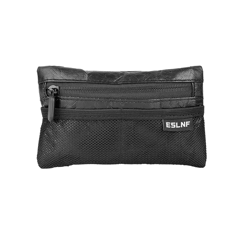 ESLNF Ultra Light 102g Bike Bag Portable Single Shoulder Cycling Bag Strap Fixed Top Tube Pack for Mountain Road Bike