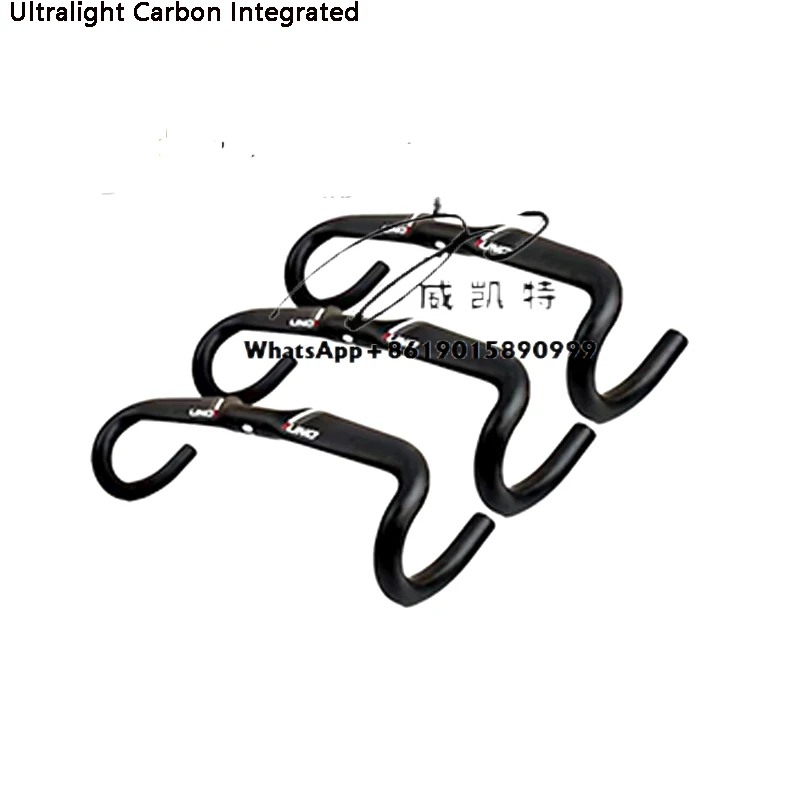 

400/420/440mm Handlebar Stem Carbon Handlebars Road Bike Integrated Handlebar Carbon