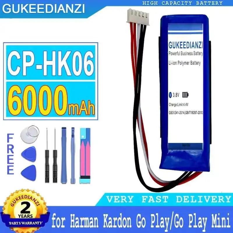 

Speaker Battery CP-HK06 GSP1029102 01 6000Mah For Harman Kardon GO Play, Play Mini