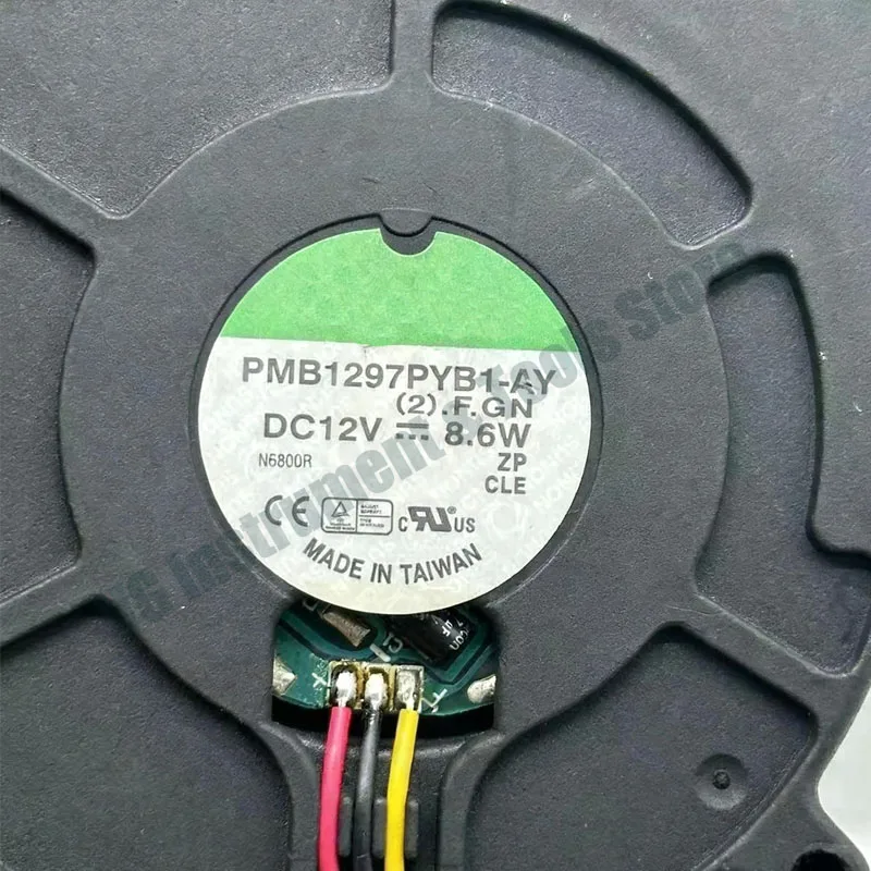 Original SUNON PMB1297PYB1-AY 2.F.GN DC 12V 8.6W 3-Wire Server Cooling Fan