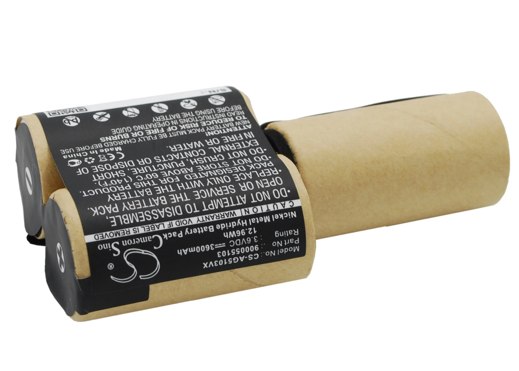 3.6V 3600mAh Vacuum Cleaner Battery 900055103 for AEG Electrolux FM  +TOOL