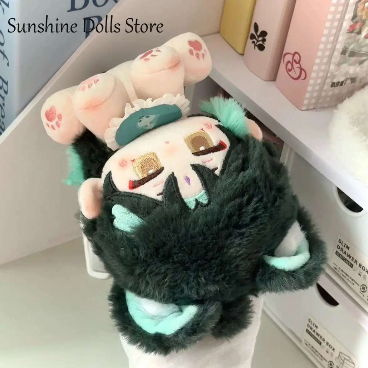 

Anime Game Genshin Impact Xiao Kawaii Cosplay Soft Cotton Doll Body Cartoon Cute Sitting Posture Toy Figures Fans Gifts 15cm