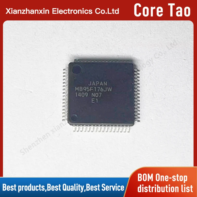 1PCS/LOT MB95F176JW MB95F176JWPMC1-G-JNE1 QFP64 Automotive computer board cpu chip