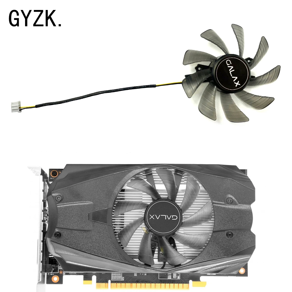 New For GALAX GeForce GTX 1050 1050ti OC Graphics Card Replacement Fan