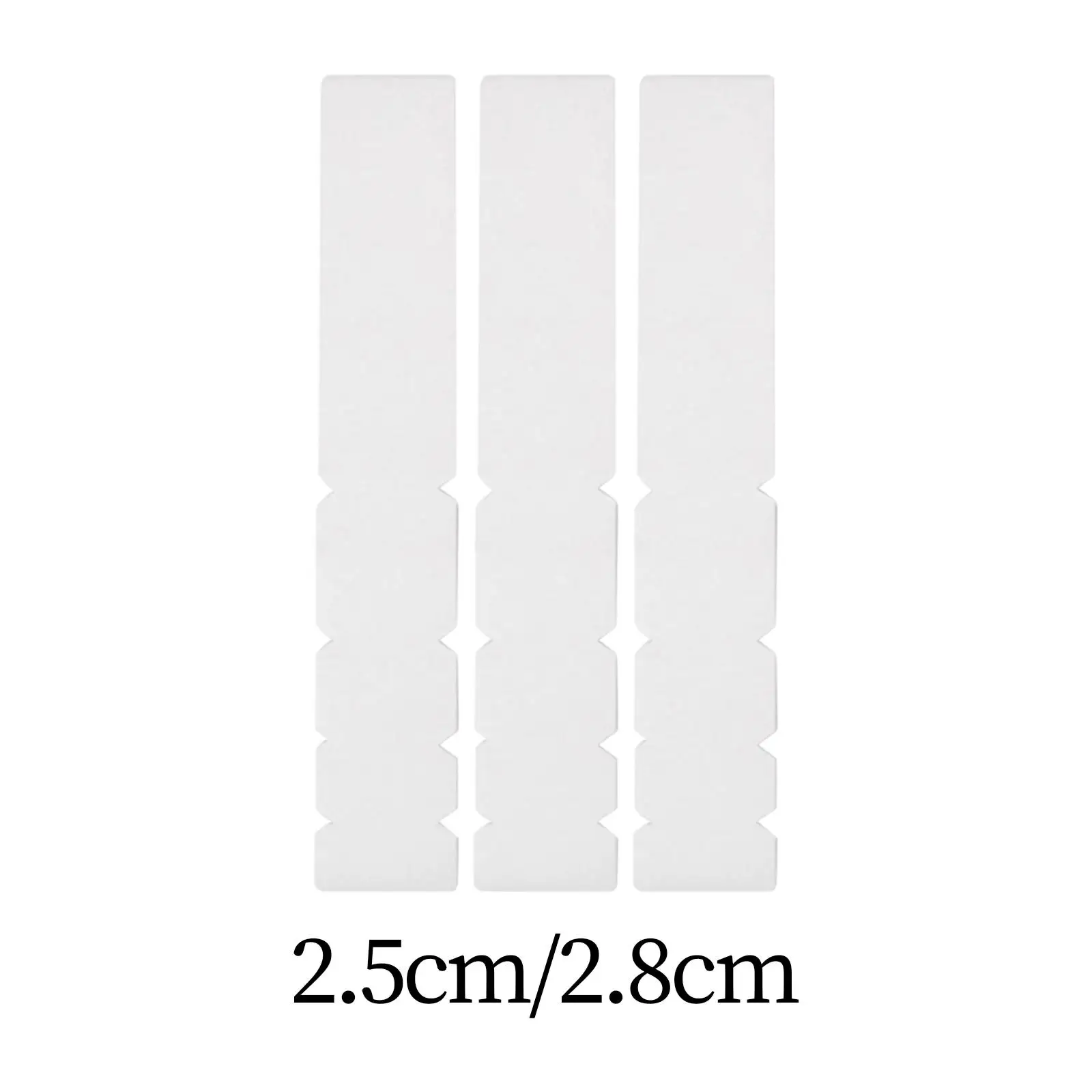 

3 Pack Pickleball Paddle Edge Tape 15.5 Inches Long Clear Side Tapes for Protection