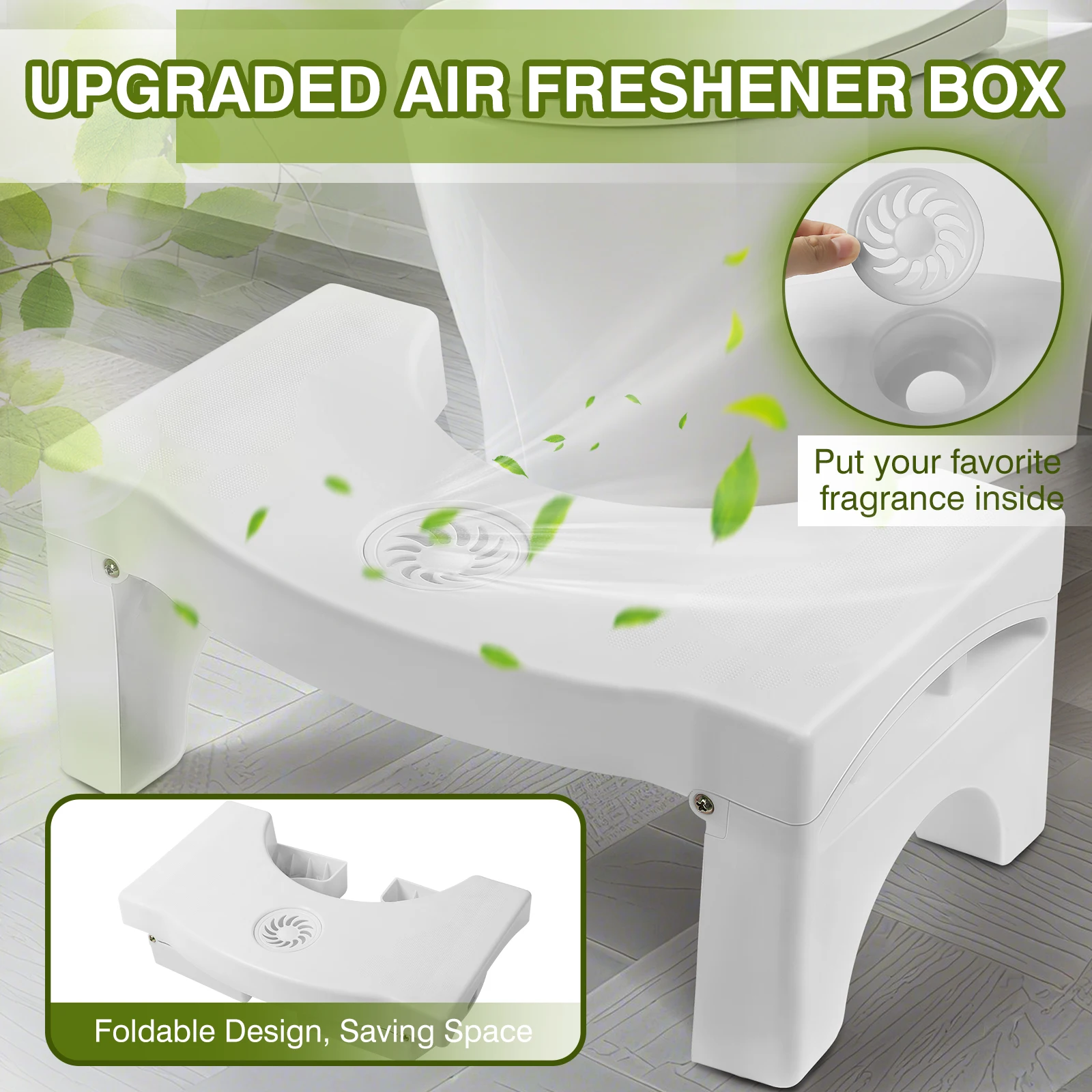 

Toilet Step Stool Plastic Toilet Assistance Steps Seasonal Universal Toilet Footstool Household Bathroom Anti Slip Foot Pedals