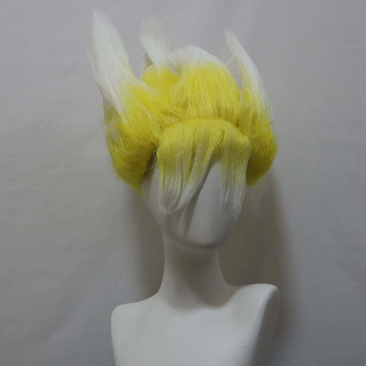 Halloween Boże Narodzenie Cosplay Dorosły Anime Son Goku Gogeta Vegetto Cosplay Niebieska Żółta Czerwona Peruka