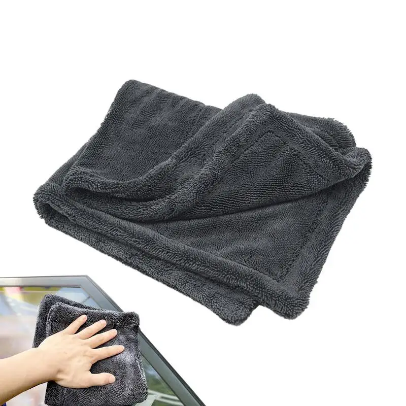 

23x35 Inches Auto Microfiber Towels Absorber Seamless Water Car Detailing Towel Cloths Soft Microfiber Car Accessories