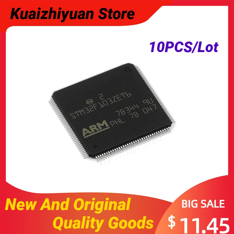 10PCS/Lot New And Original STM32F103CBT6 STM32F103C8T6 STM32F103RCT6 STM32F103RFT6 STM32F103VCT6 RET6 C6T6 Quality Goods