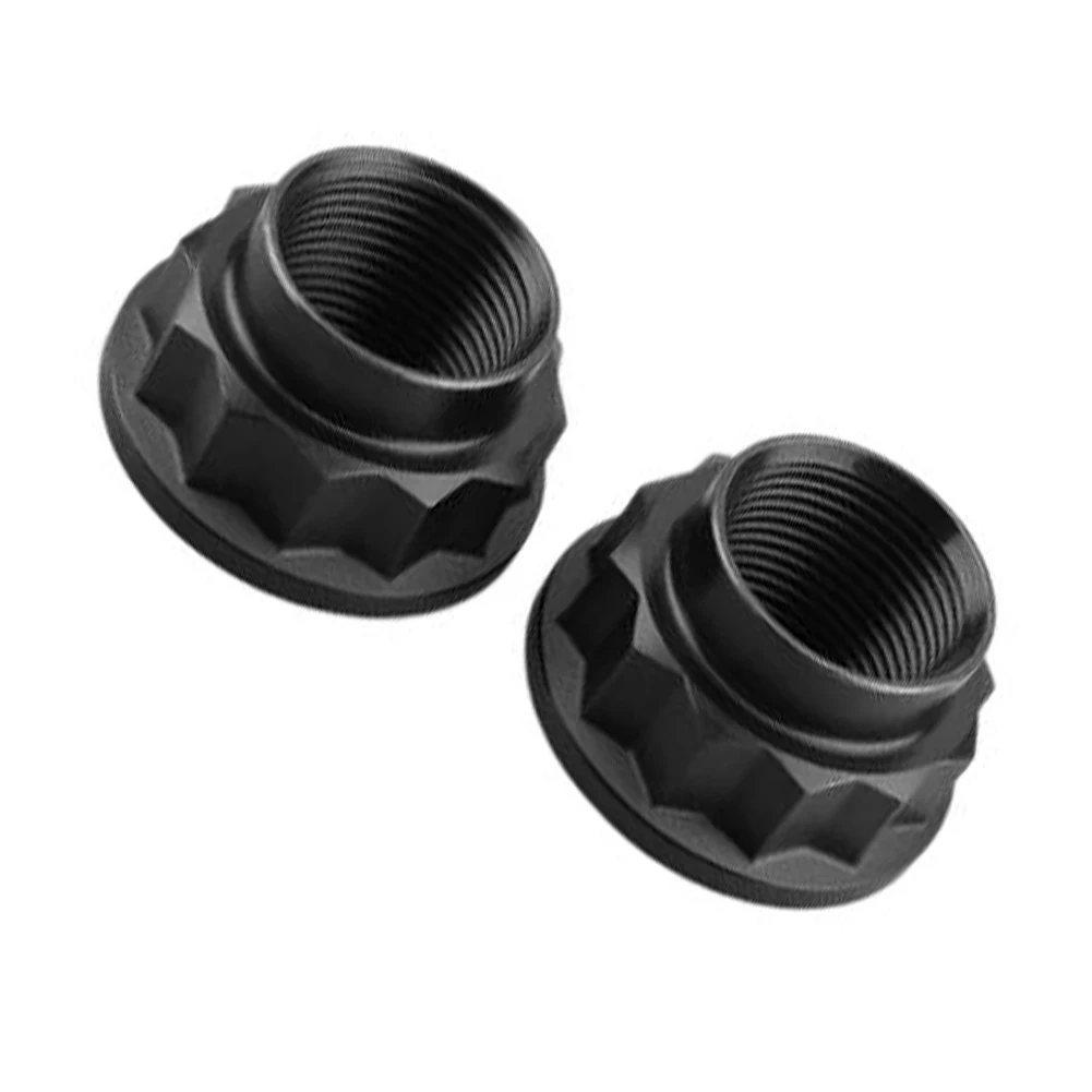 2pcs Wheel Axle Nut Driveshaft Spindle Nuts 90177-22001 For Toyota For Lexus Replacement Auto Wear Parts