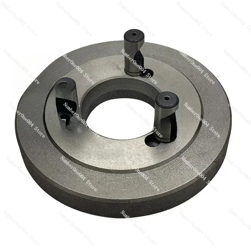 Transition plate tie rod screw three-jaw chuck connection D4-160 D4-200 D-type lathe spindle flange chuck connection plate