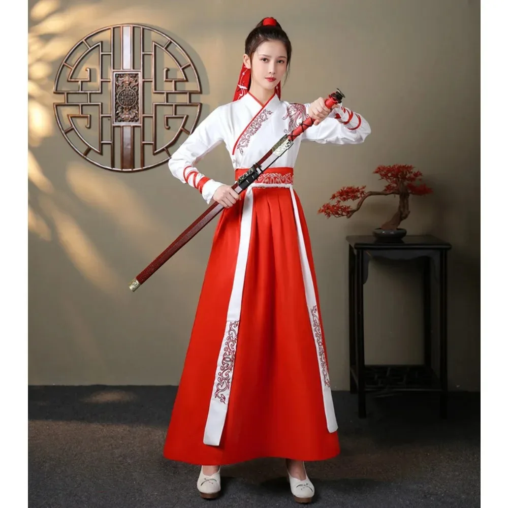 Traje Vintage para Fiesta, Estilo Étnico de Kungfu, Disfraz para Cosplay, Actuación en Escenario, Hanfu Chino, Ropa para Mujer, Vestido de Hada, Ropa para Hombre