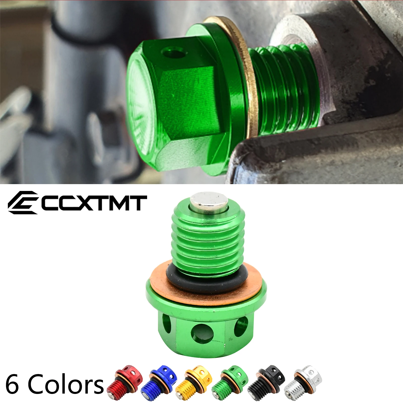 Oil Drain Plug Bolt Screw For Kawasaki Ninja 250R 250SL 400R 600R 650R 750R Z250 Z250R Z750 ZR750S Z800 Z900RS Z1000 ZX14 ZX14R