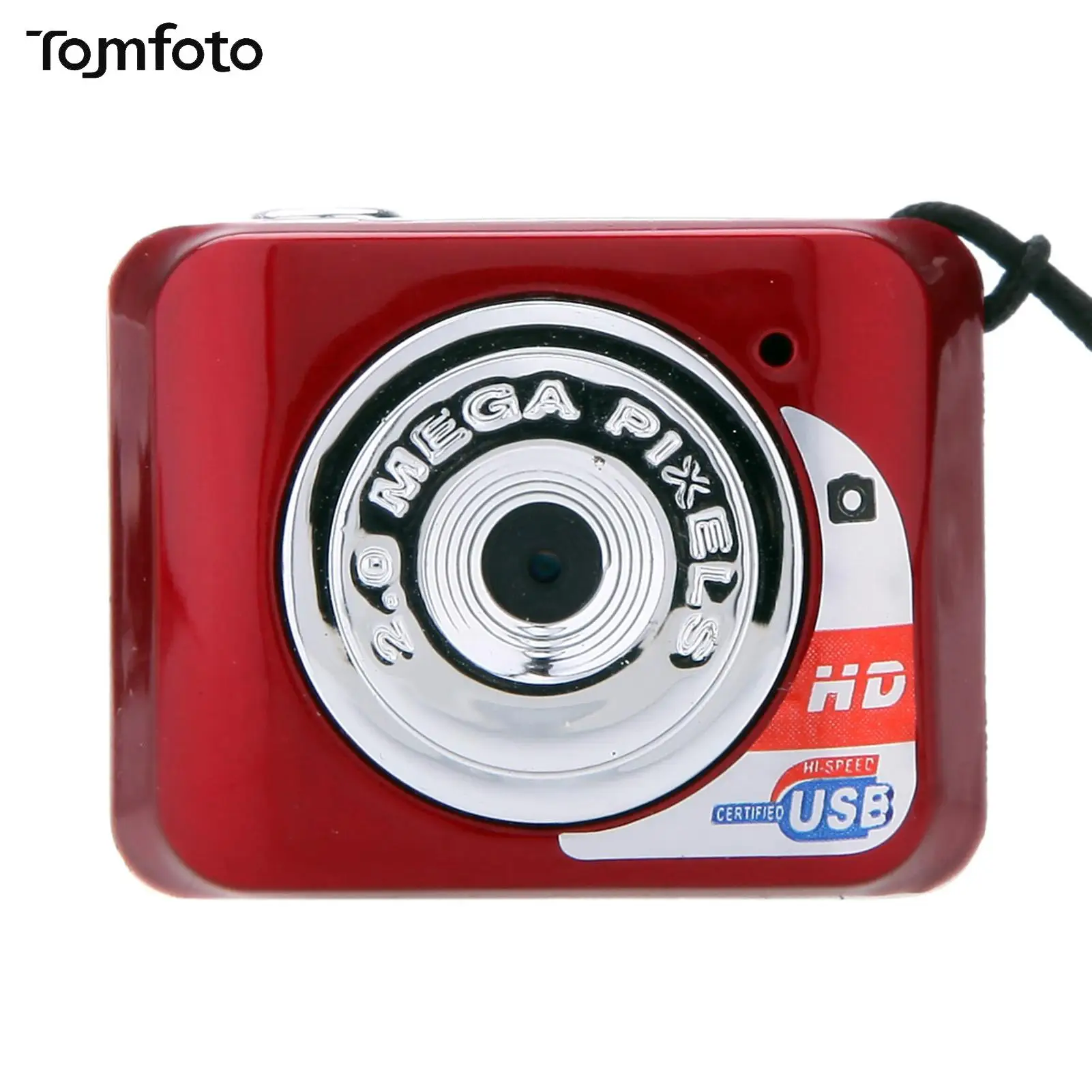 X3 Portable Mini Digital Camera Mini DV 1280*720 Photo Support 32GB TF Card Built-in Battery for Video Recording Photo Taking