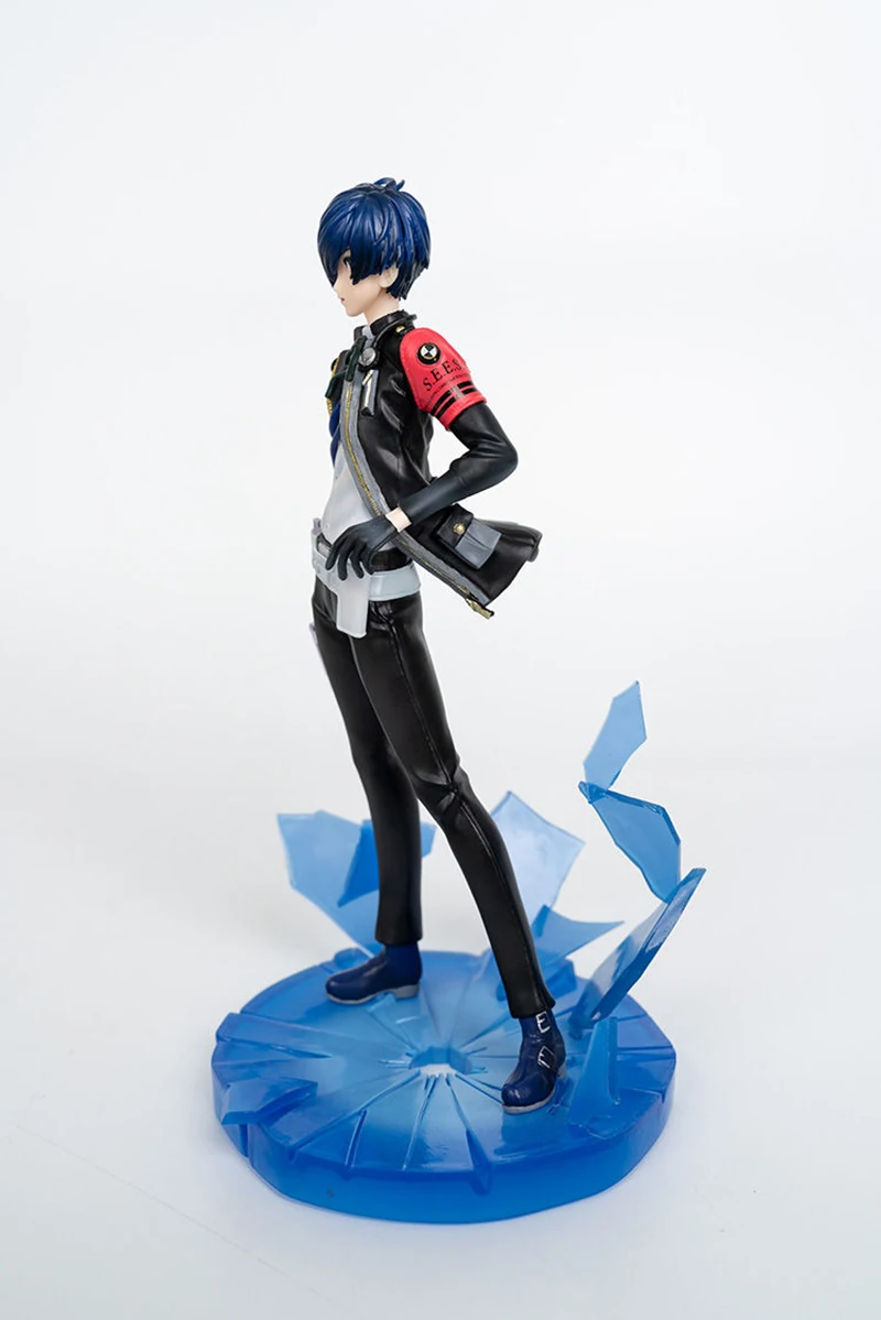 21.5cm Anime Figure PERSONA3 Figurines Yuuki Makoto PVC Action Figure Collection Doll Toy Gift