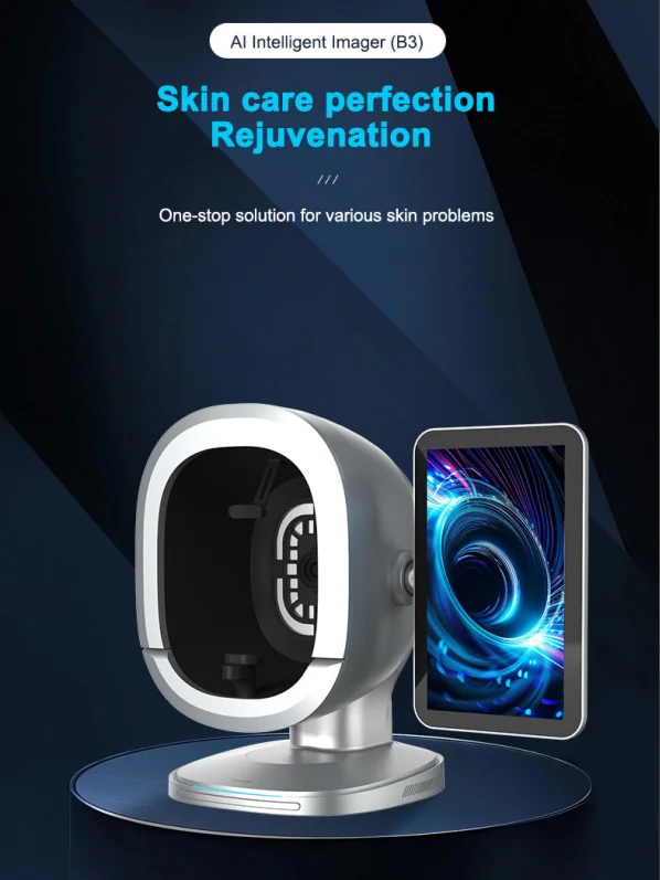 Moji B3 AI Intelligent Detector Machine Portable Home Use Facial Analyzer Facial Tester Direct Manufacturer's Stock