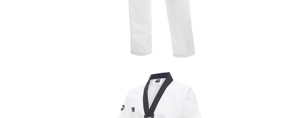 WTF Taekwondo Dobok Kleidung für Kinder und Erwachsene ITF Karate-Anzug Taekwondo-Uniform Karate-Kleidung Größe XXXL-XXXS – Detail 21
