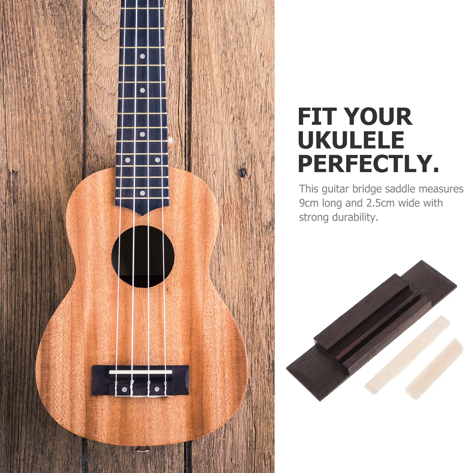 4 سلسلة القيثارة الغيتار جسر العظام السرج المواد المعدنية دائم استبدال جزء ل القيثارة الغيتار التبعي #5