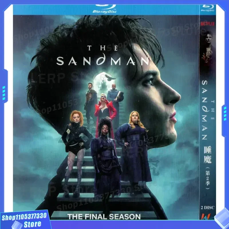 American Science Fiction Suspense Horror TV Series Sandman Overture Plus Season 2 High Definition BD Blu-ray 4 Disc Set