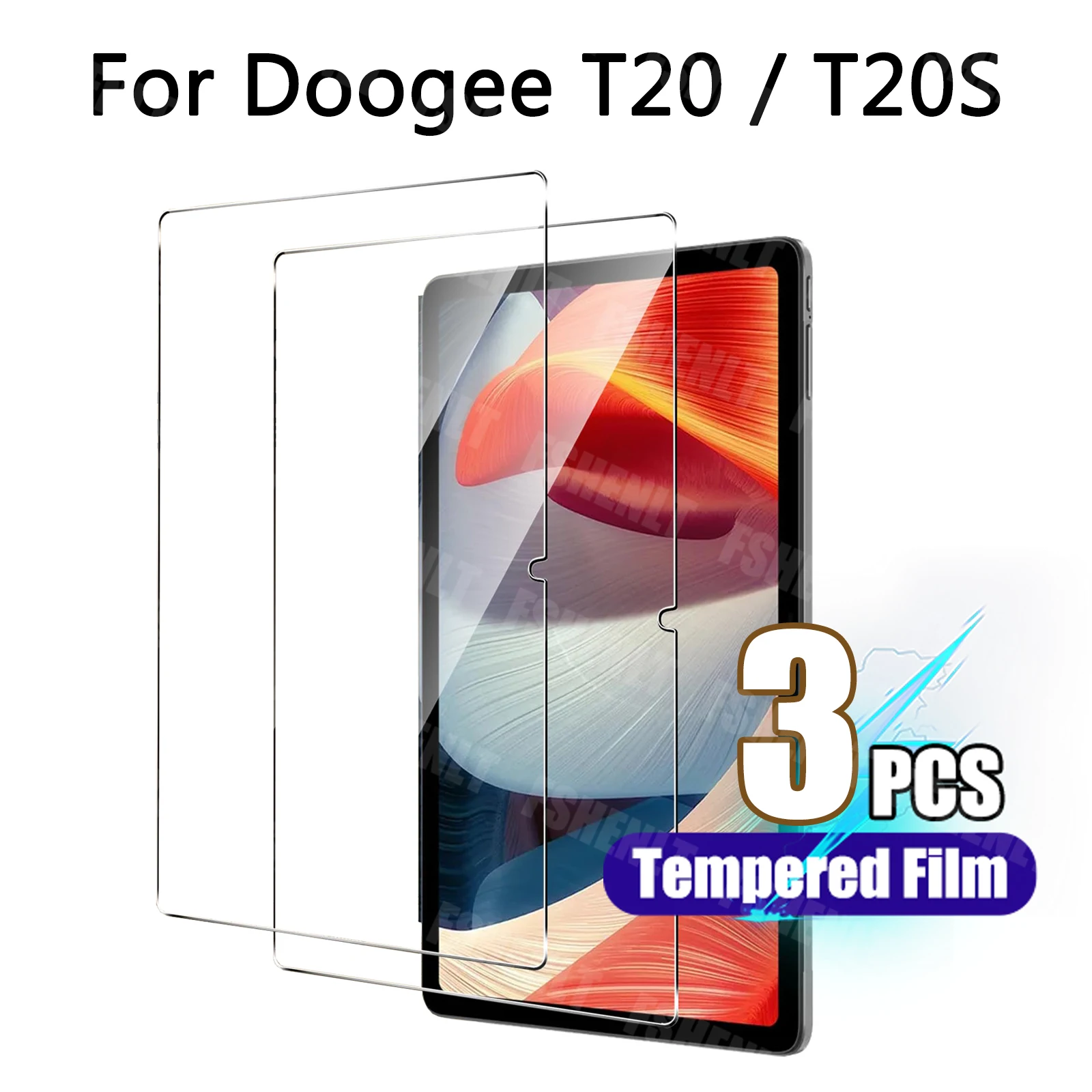 

Screen Protector for Doogee T20/T20S 10.4 inch Anti-Scratch 9H Hardness Tablet Tempered Glass Film for Doogee T20/T20S 10.4"