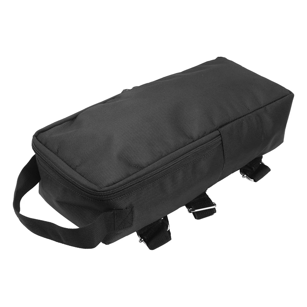 Batterijtas voor elektrische scooters, polyester, dubbele ritssluiting, fietszadeltas voor elektrische fietsen, elektrische scooters