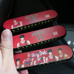 New Slam Dunk anime Sakuragi Hanamichi Rukawa Kaede temporary parking plate press hidden moving license plate gift in the car