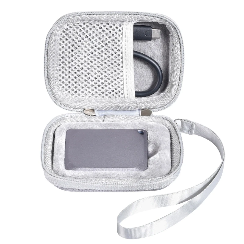 حافظة صلبة متينة من إيفا لحقيبة التخزين الحاسمة والصلبة لـ X9 Pro و X10 Pro ، SSD المحمولة ، تحافظ على ملفاتك المهمة آمنة