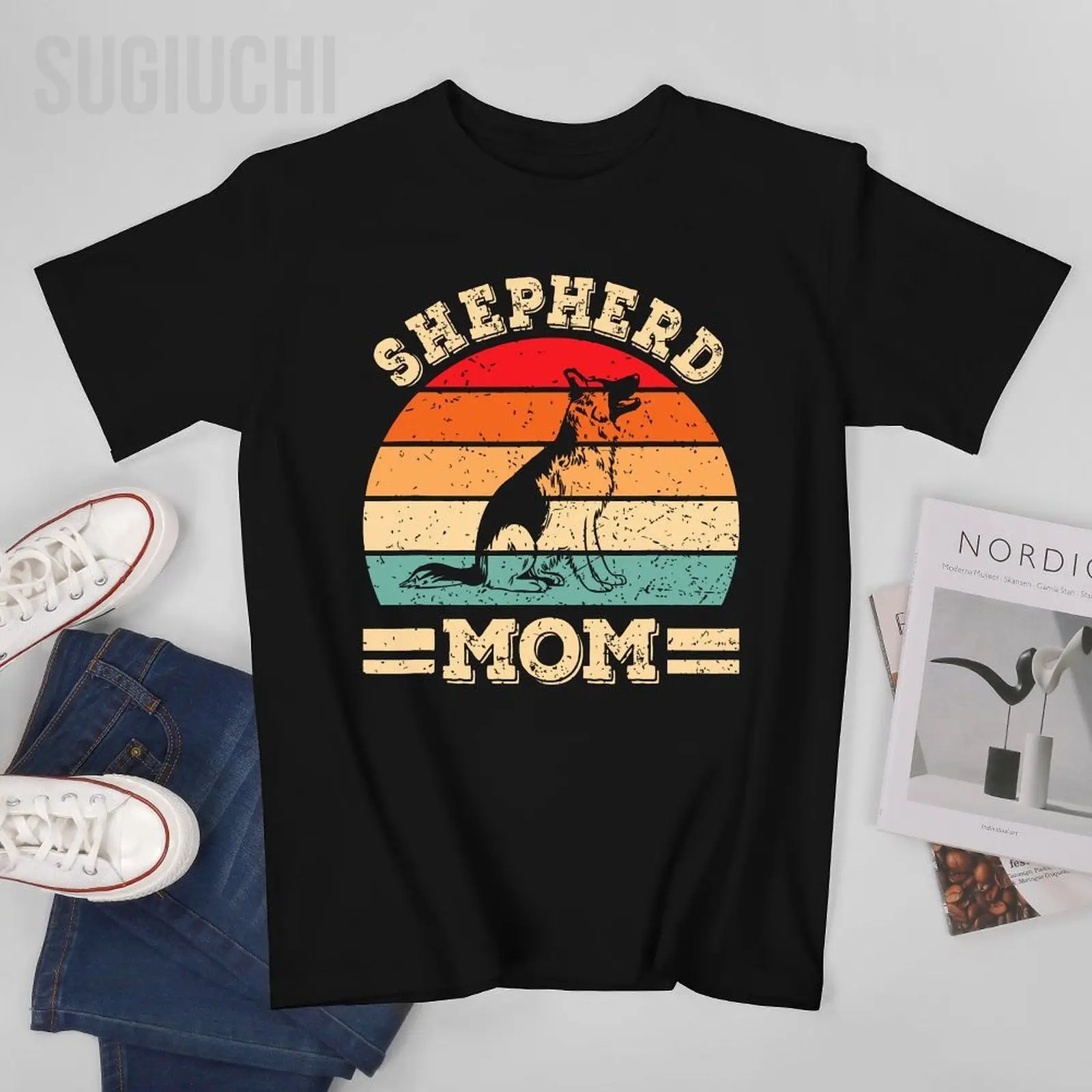 Unisex Men Belgian Malinois The Dog Mother MAMA Shepherd Tshirt Tees T Shirts Women Boys 100% Cotton T-Shirt