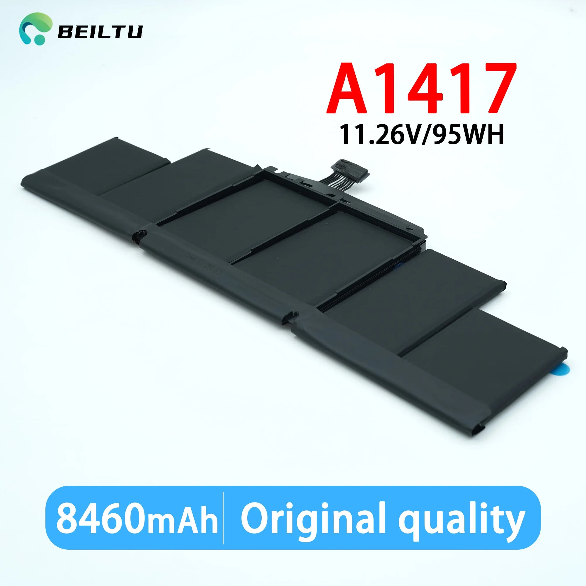 Batería para portátil A1417 95WH para MacBook Pro 15" A1398 mediados de 2012 y principios de 2013, "Core I7" 2,3 15", "Core I7" 2,4 15" Retina 2013