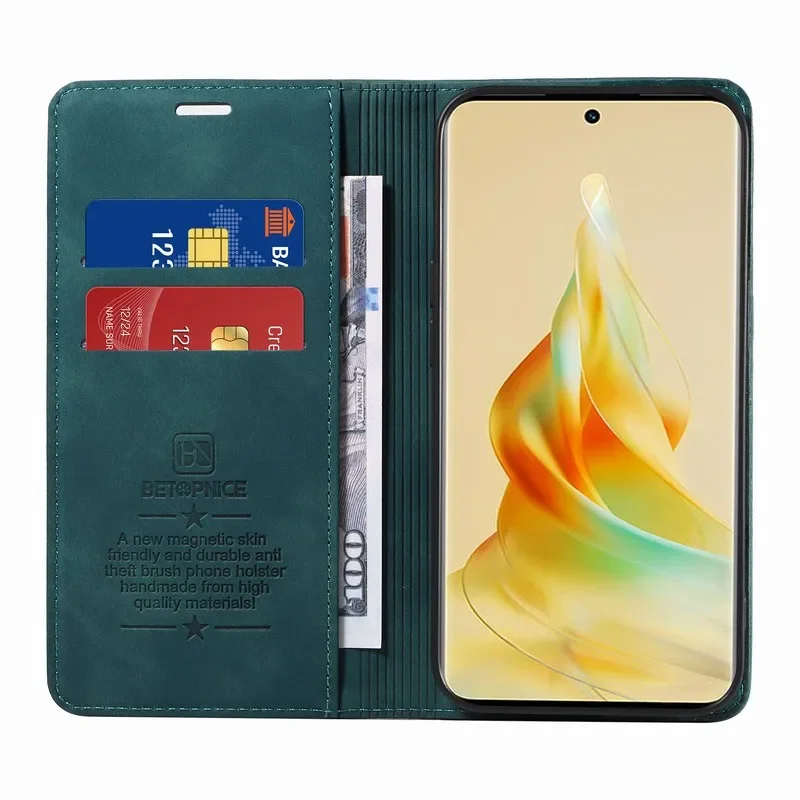 Leather Case For OPPO Reno 8T 10 Pro Plus 5F 5z 6z 7z 8z 5 6 7 Lite A7 A5 AX5S A12 A12s A11k A11 A5 A9 2020 Wallet Flip Cover