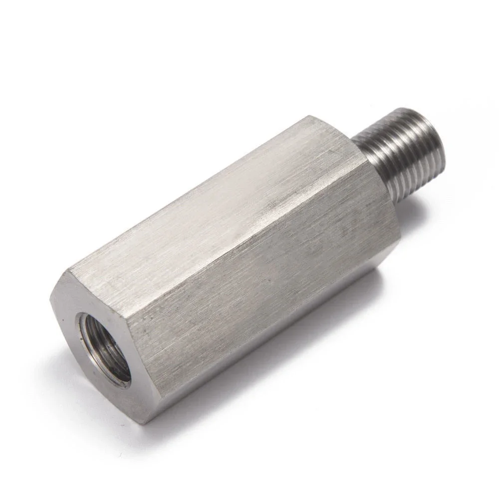 Öldrucksensor T-Stück M10x1,0 auf M10x1,0 Adapter Seitenlöcher 1/8NPT Innengewinde Turbo Supply Feed Line Gauge – Detail 4