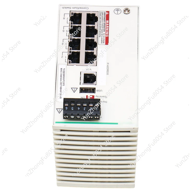 For TCSESM083F23F0 Connection Management Switch 8TX -8 Port for Copper Ethernet TCP/IP Management Switch
